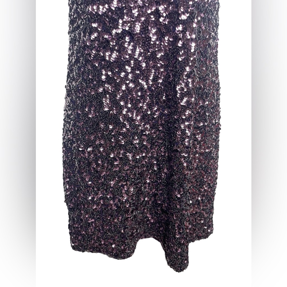 CACHET size 14 stunning purple sequined cocktail dress‎ PERFECT 💜💜💜 - Picture 3 of 5